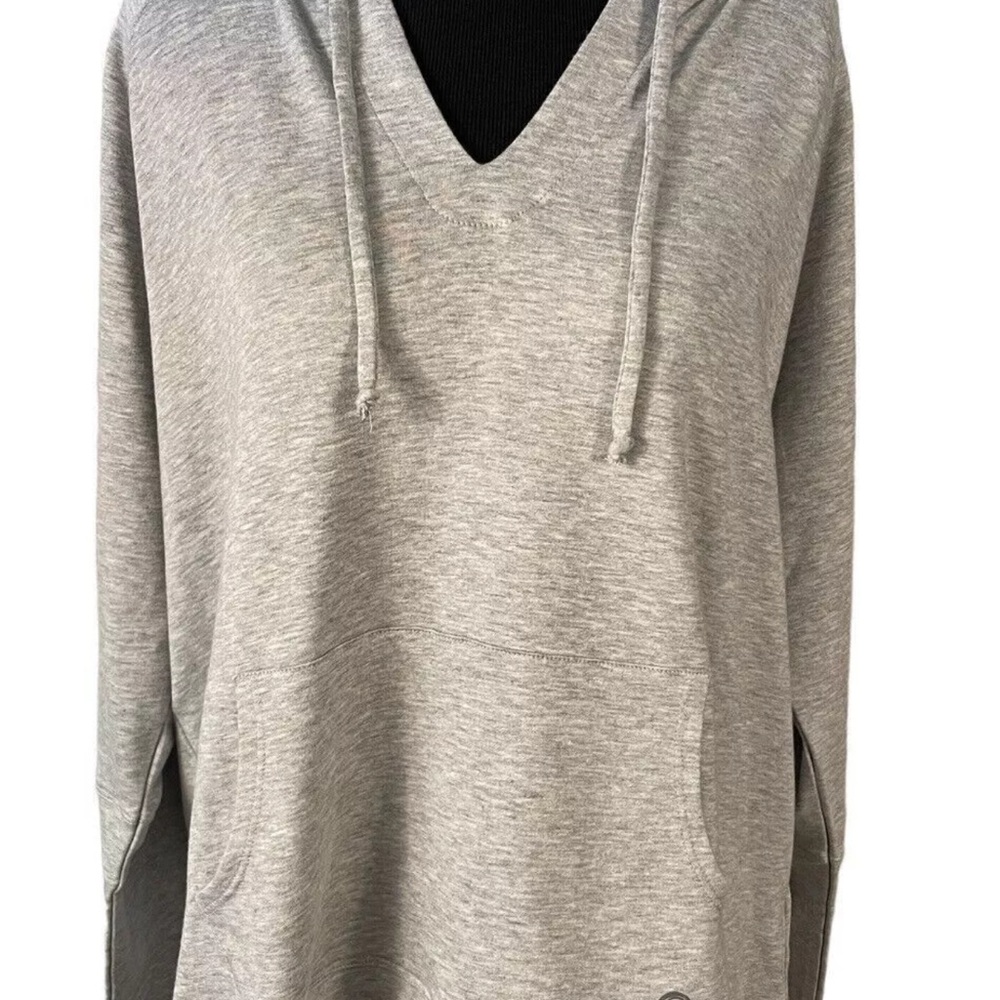 NWOT Calme Johnny Was Easy Gray Pullover Women’s Hoodie Sweater Size MED
